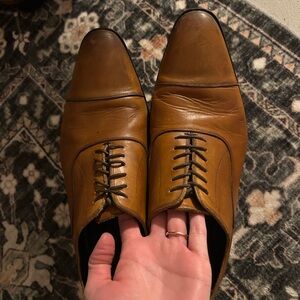 To Boot Brown Leather Oxfords